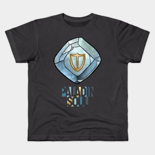 Paladin Soul - FF14 Job Crystal Kids T-Shirt